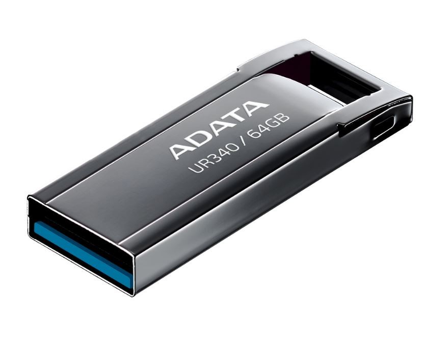 USB ključek 64GB UR340 USB 3.2 Gen 1, črn 3