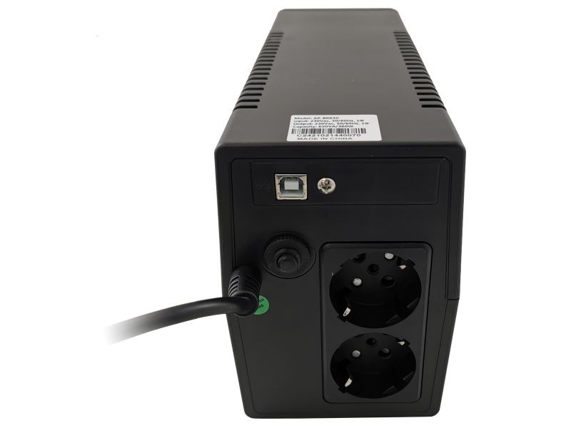 UPS napajalnik 850VA / 480W, 1x 9AH baterija 2