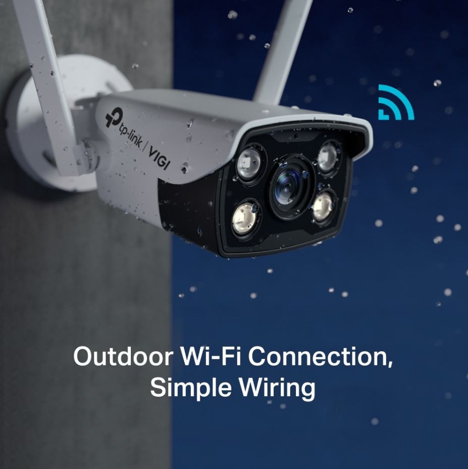 TP-Link VIGI C340-W Vanjska sigurnosna kamera 4MP Bullet 3
