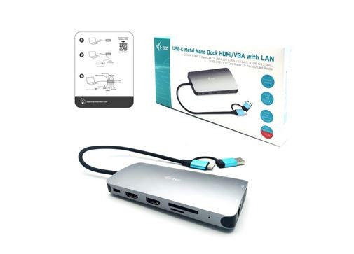 Docking station USB-C/Thunderbolt, 3x Display, LAN, PD 100W 8