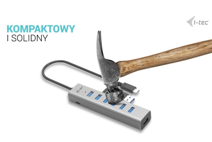 USB-C Hub z 7 priključki in polnjenjem PD 4