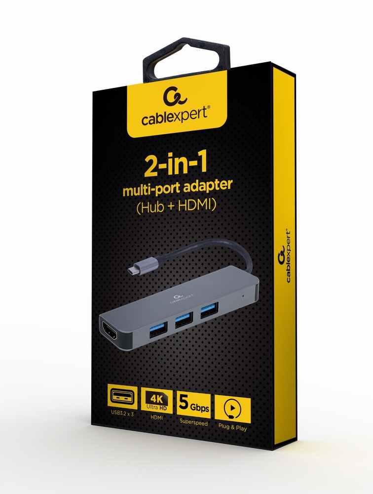 Priklopna postaja USB-C, HDMI, 3x USB 3.0 2