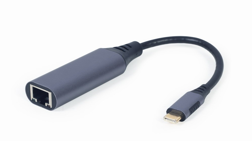 Gembird USB-C na LAN GbE RJ-45 adapter