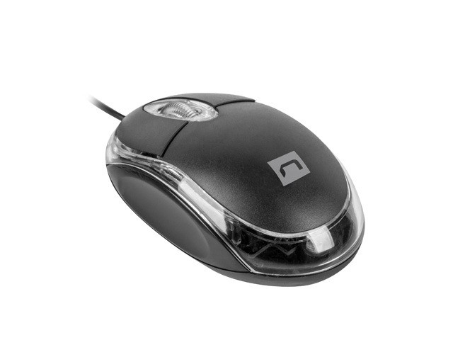 Optična miška Vireo 2, 1000 DPI, USB, črna 3
