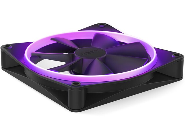 NZXT F140 RGB ventilator, 140mm, črn 4