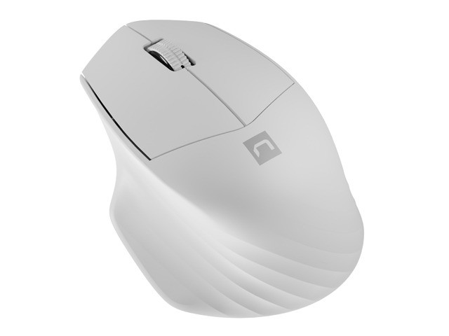 Brezžična miška Siskin 2, 1600 DPI, Bluetooth 5.0 + 2.4GHz, bela 3