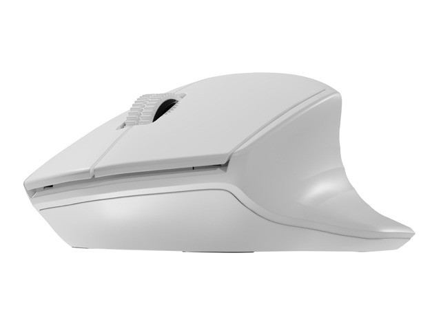 Brezžična miška Siskin 2, 1600 DPI, Bluetooth 5.0 + 2.4GHz, bela 7