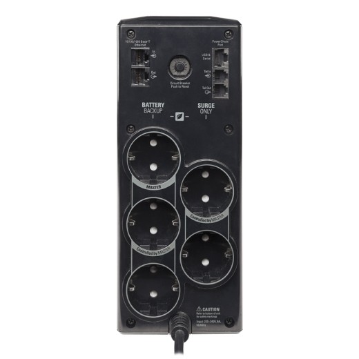 UPS napajalnik 900VA, 230V, AVR, LCD, 5x Schuko vtičnice 2