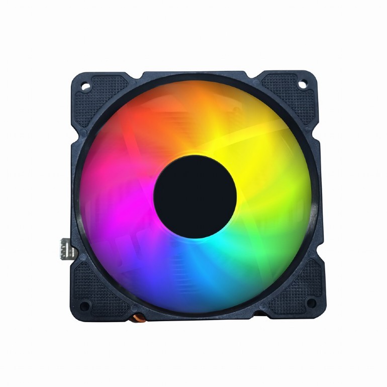Gembird Huracan CPU hladilnik, 12cm ventilator, 100W TDP, LED 7
