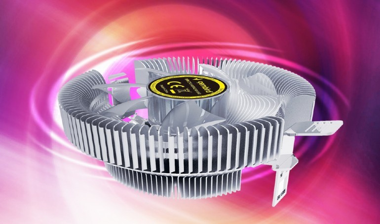 Hladilnik procesorja Huracan, 9cm, 55W, modra LED, 4-pin 5