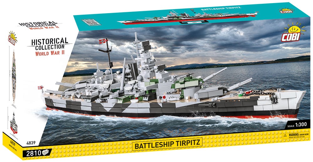 Gradbeni bloki - Bojna ladja Tirpitz, 2810 elementov