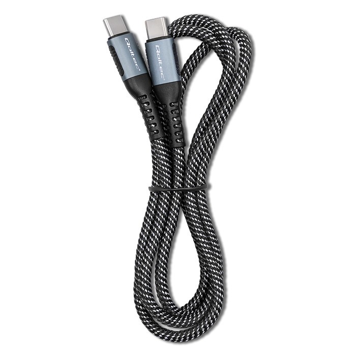 USB-C polnilni kabel 1.5m, 100W, QC 3.0, PD, črn 7