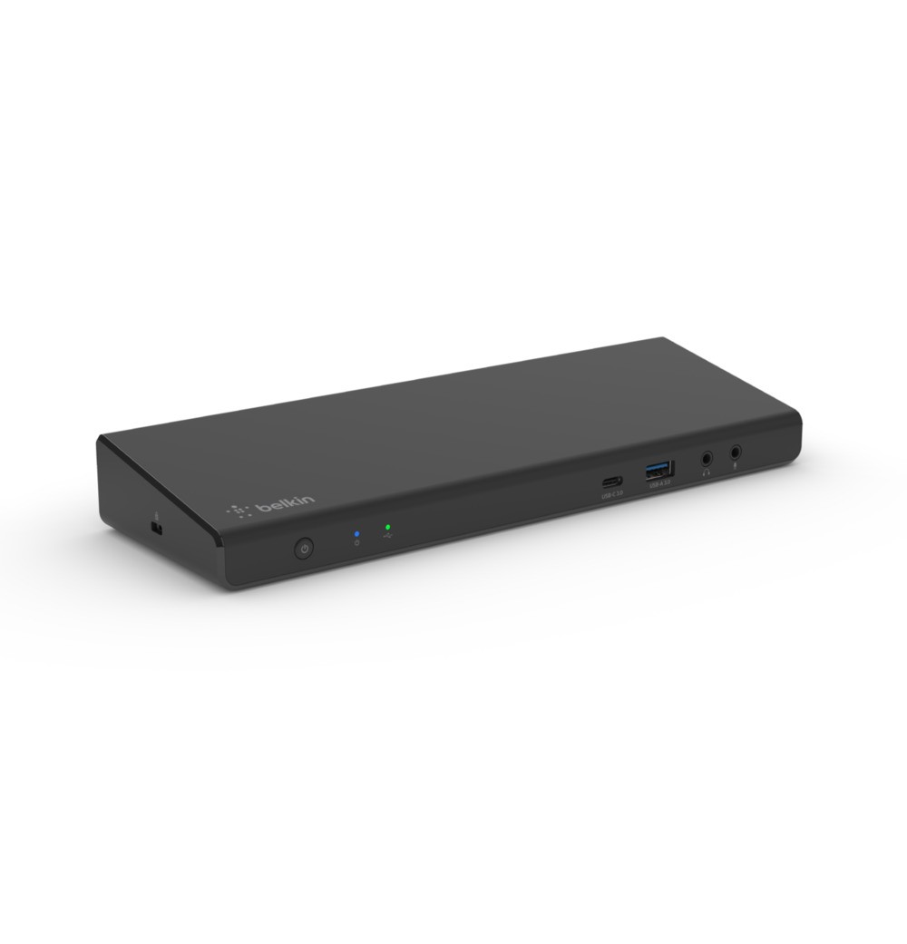 USB-C Docking Station DisplayLink, 3x 4K zasloni, 85W PD