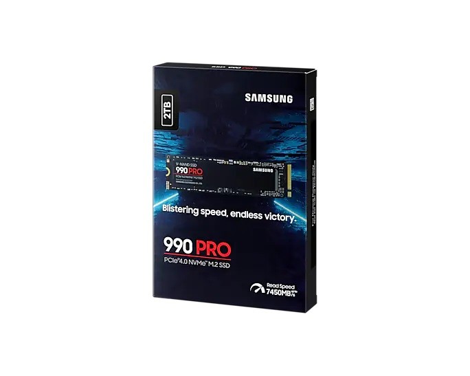 Samsung 990 PRO 2TB SSD, NVMe M.2 6