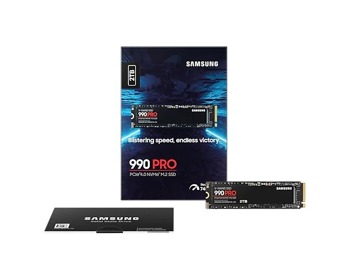 Samsung 990 PRO 2TB SSD, NVMe M.2 8