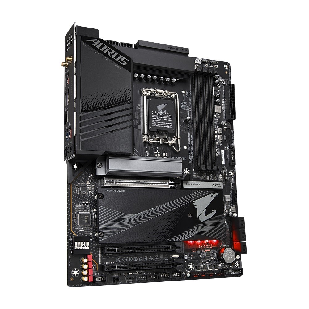 Gigabyte Z790 AORUS ELITE AX matična ploča, S1700, 4xDDR5, USB/DP, ATX 5