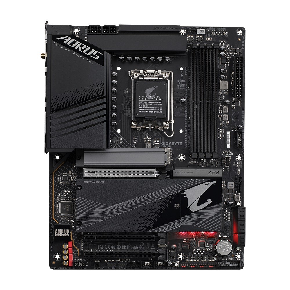Gigabyte Z790 AORUS ELITE AX matična ploča, S1700, 4xDDR5, USB/DP, ATX 6