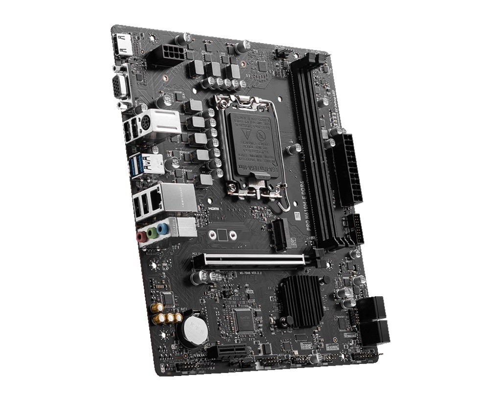 MSI PRO H610M-E matična plošča s1700 DDR4 HDMI M.2 mATX 4