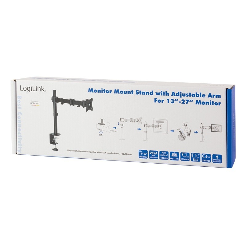 Stojalo za monitor LCD, VESA 100x100, 13-27 palcev 5