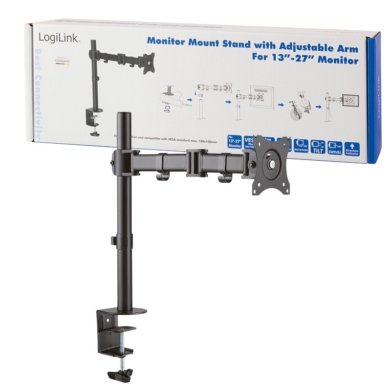 Stojalo za monitor LCD, VESA 100x100, 13-27 palcev 6