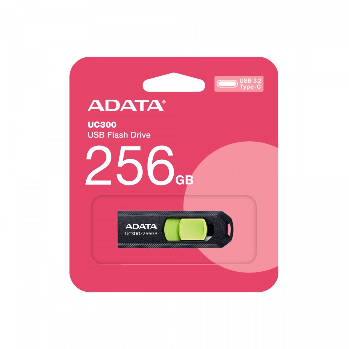 USB-C Pendrive UC300, 256GB, USB 3.2 Gen 1, črn 5