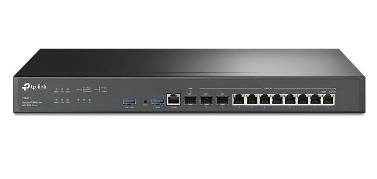 TP-LINK ER8411 Gigabit VPN usmerjevalnik z 10G vrati