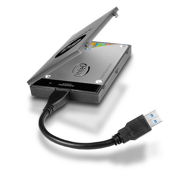 Adapter ADSA-1S6 USB 3.0 na SATA 6G za 2.5" SSD/HDD, z ohišjem 4