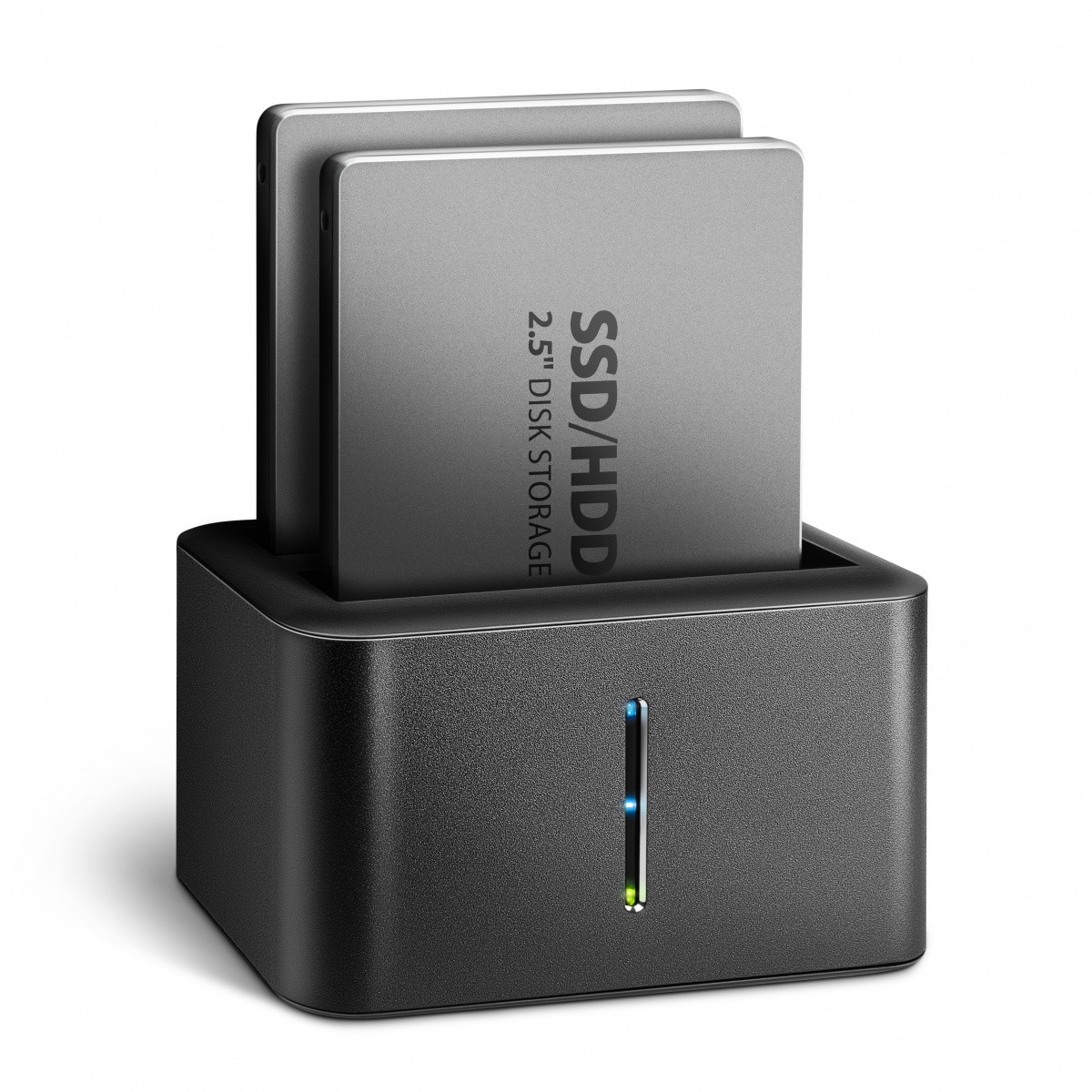 Mini postaja ADSA-D25 USB 3.2 Gen 1 - 2x SATA 6G 2.5" SSD/HDD CLONE