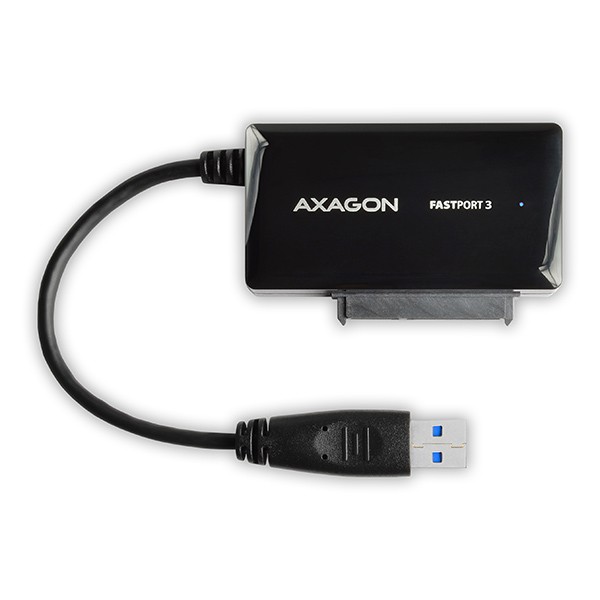 ADSA-FP3 Adapter USB 3.2 Gen 1 - SATA 6G za 2.5", 3.5", 5.25" naprave s napajalnikom 5