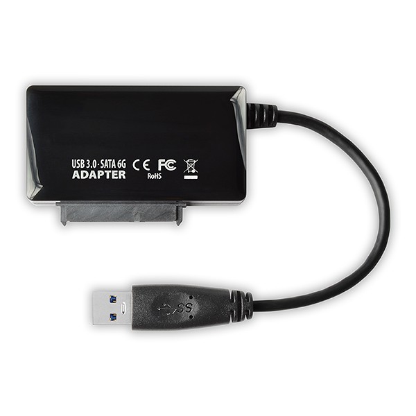 ADSA-FP3 Adapter USB 3.2 Gen 1 - SATA 6G za 2.5", 3.5", 5.25" naprave s napajalnikom 6
