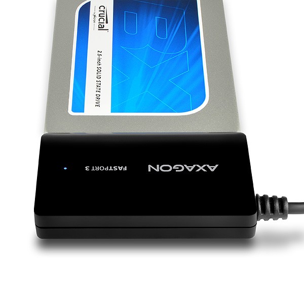 ADSA-FP3 Adapter USB 3.2 Gen 1 - SATA 6G za 2.5", 3.5", 5.25" naprave s napajalnikom 8