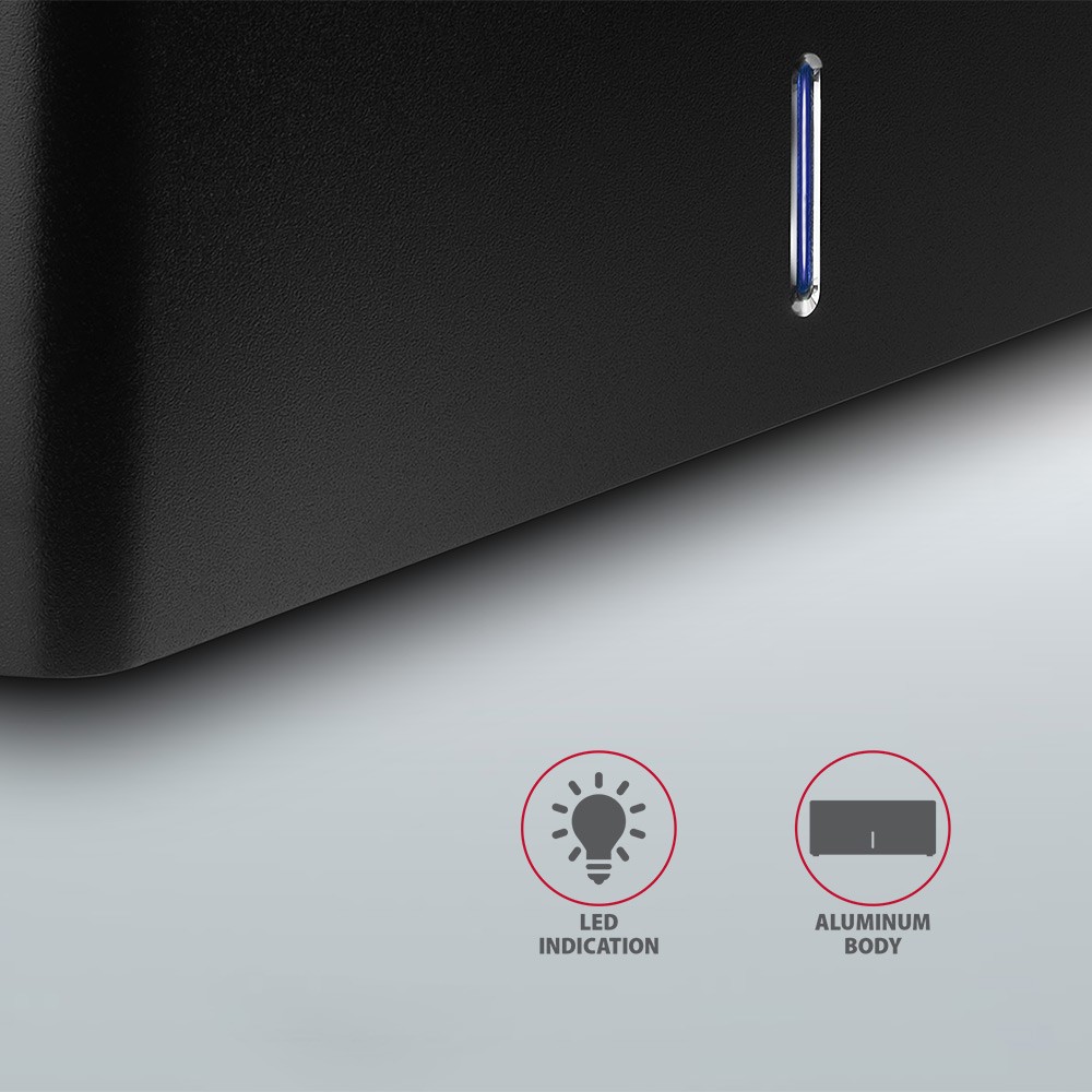 ADSA-SN Docking Station USB 3.2 Gen 1 - 1x SATA 6G 2.5"/3.5" SSD/HDD 6