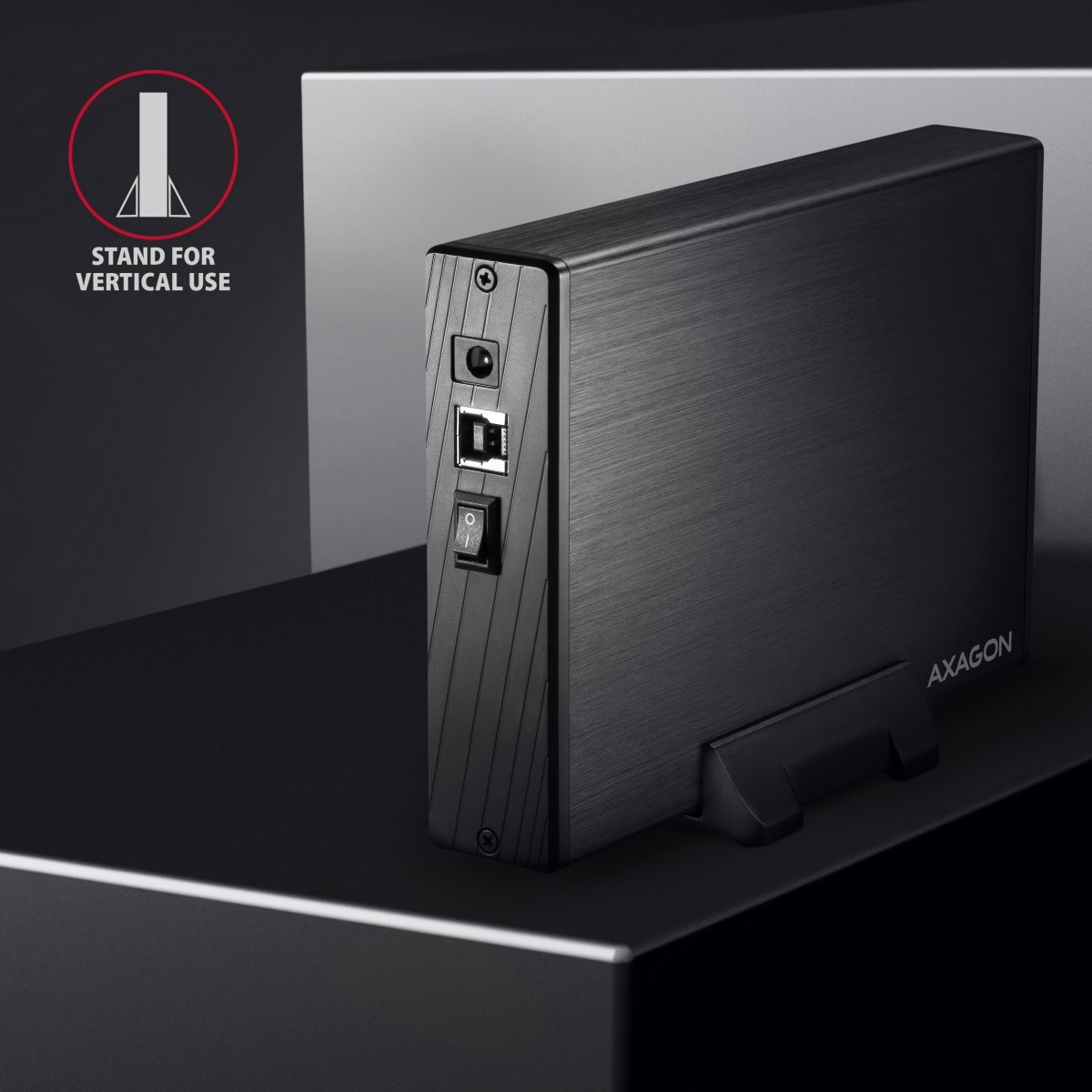 Zunanja ohišja EE35-XA3 za 3,5" SATA SSD/HDD, aluminijasta 3