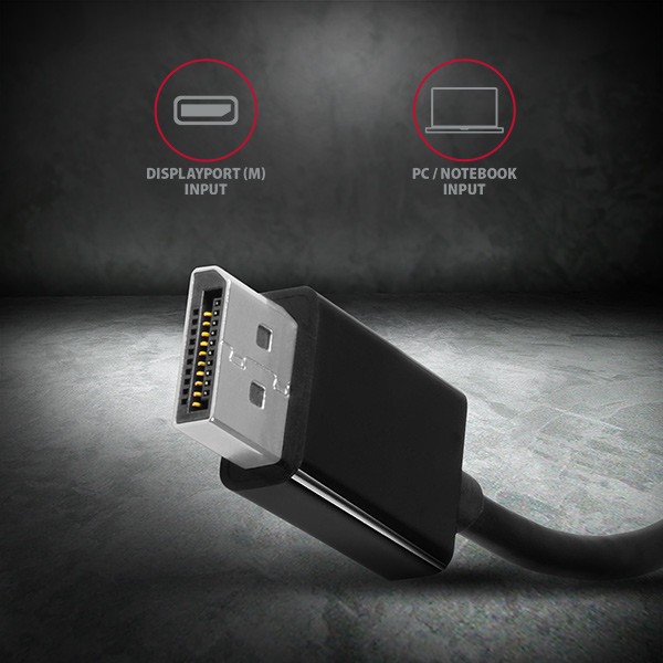Adapter DisplayPort na VGA RVD-VGN, FullHD 1920x1200 3