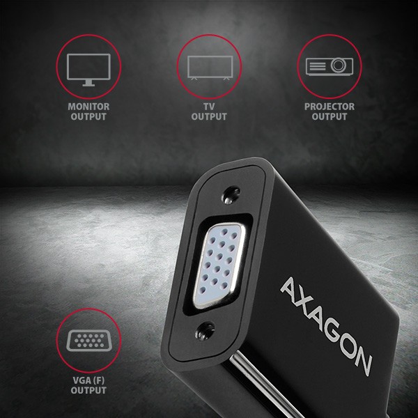 Adapter HDMI na VGA RVH-VGN FULLHD 1920*1200 4