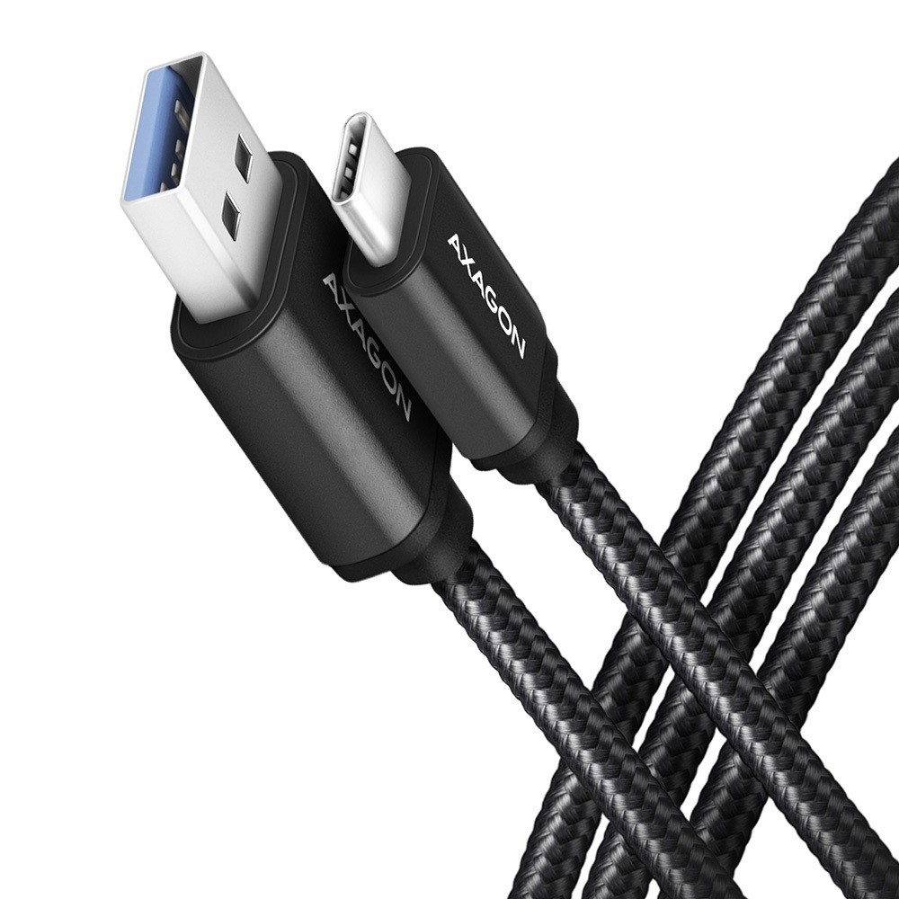 USB-C / USB-A kabel UGREEN BUCM3-AM20AB, 2m, 3A, ALU