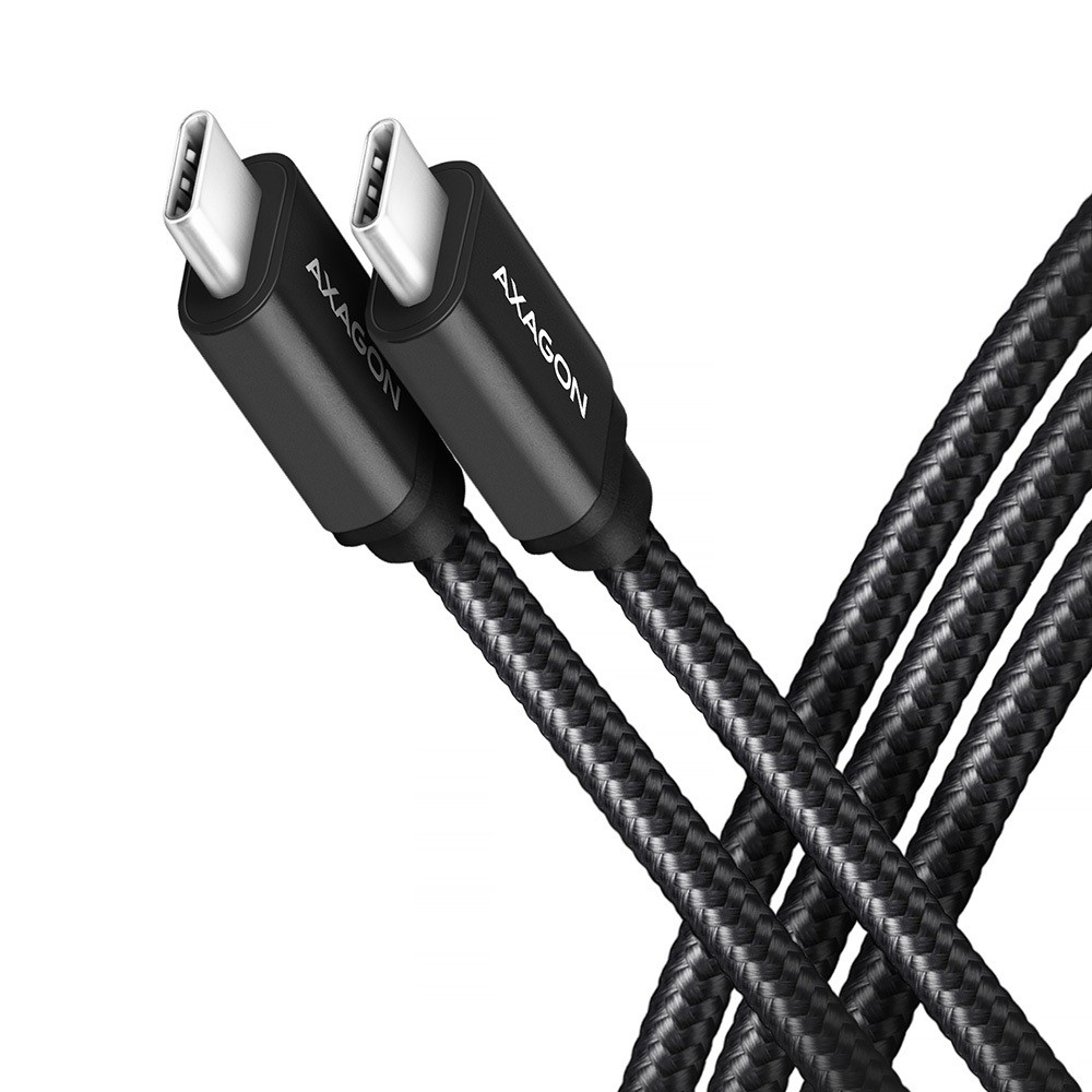 USB-C kabel UGREEN BUCM3-CM10AB, 1m, 60W PD, 3A, ALU
