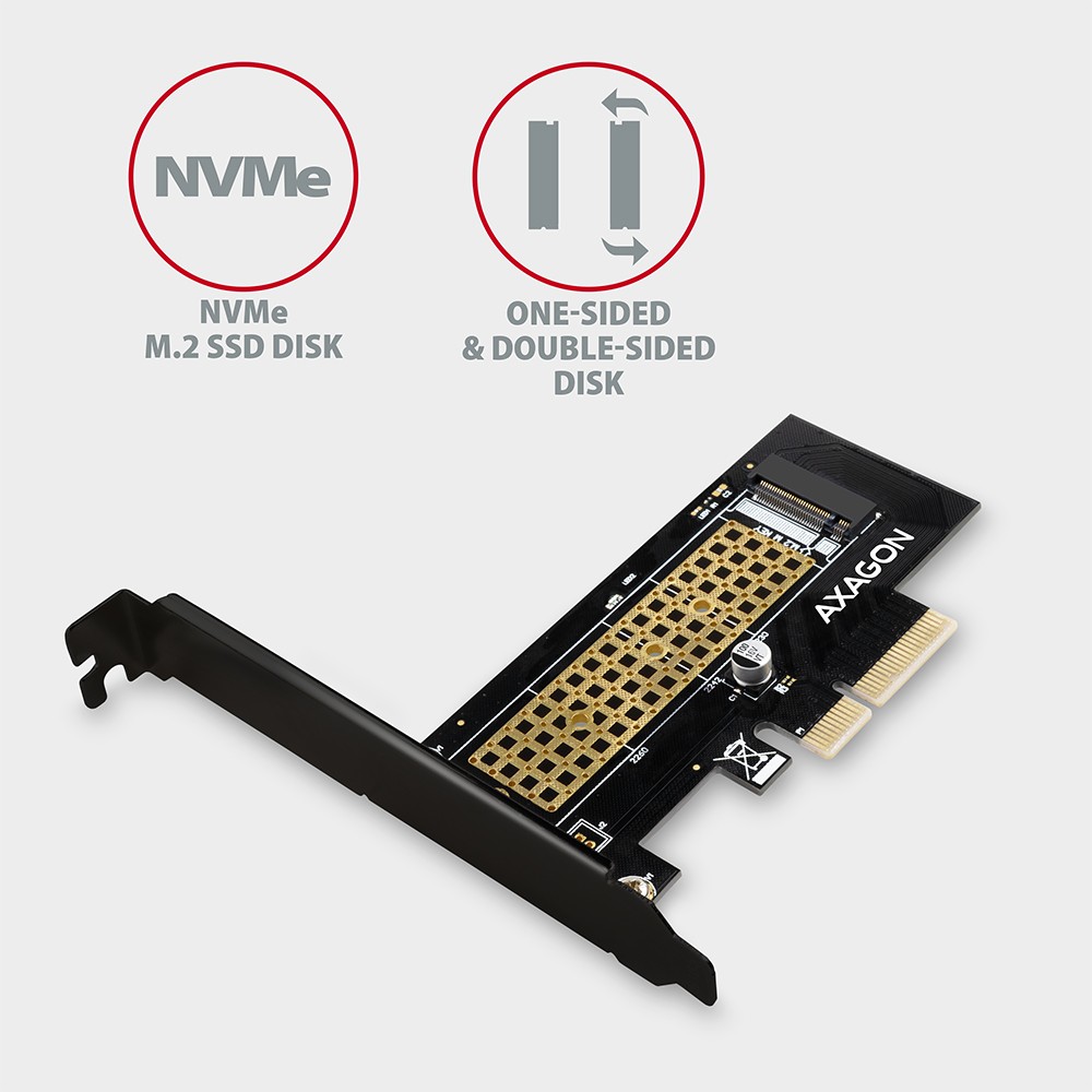 Notranji adapter PCIe x4 PCEM2-N za 1x M.2 NVMe 2