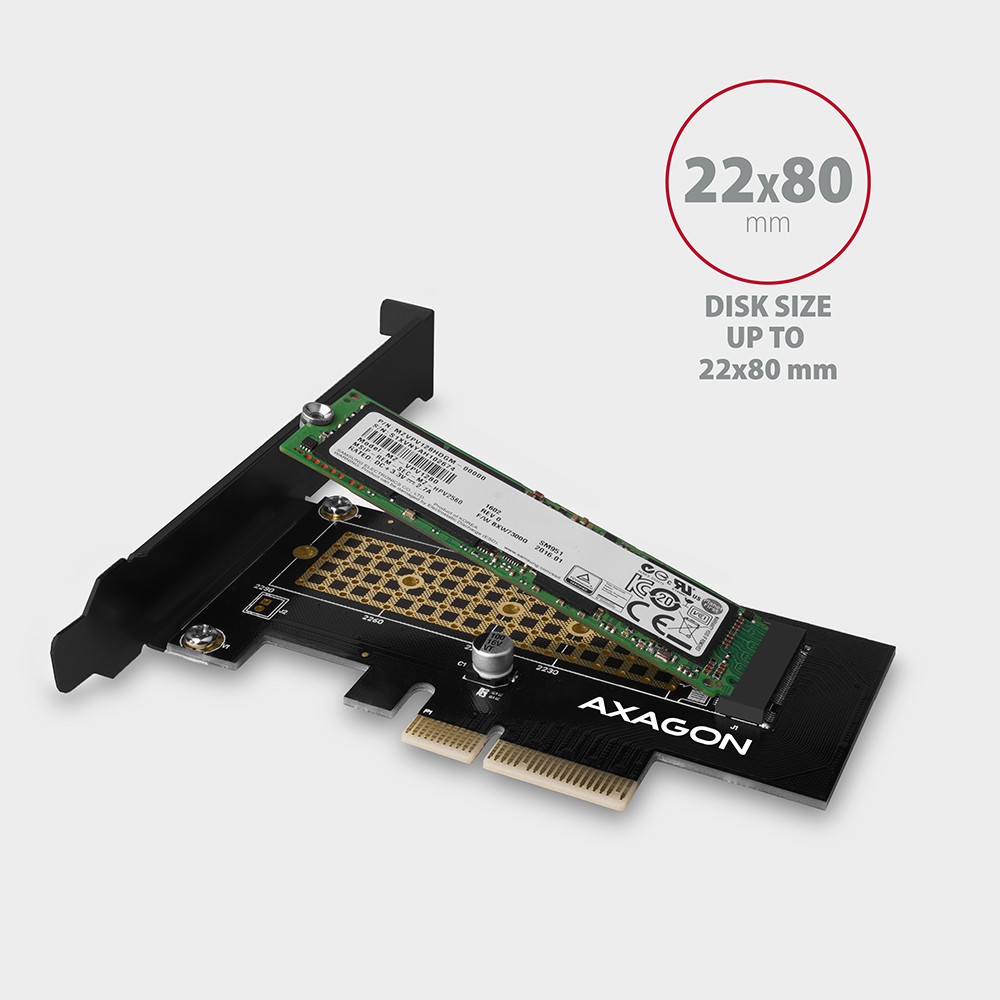 Notranji adapter PCIe x4 PCEM2-N za 1x M.2 NVMe 3