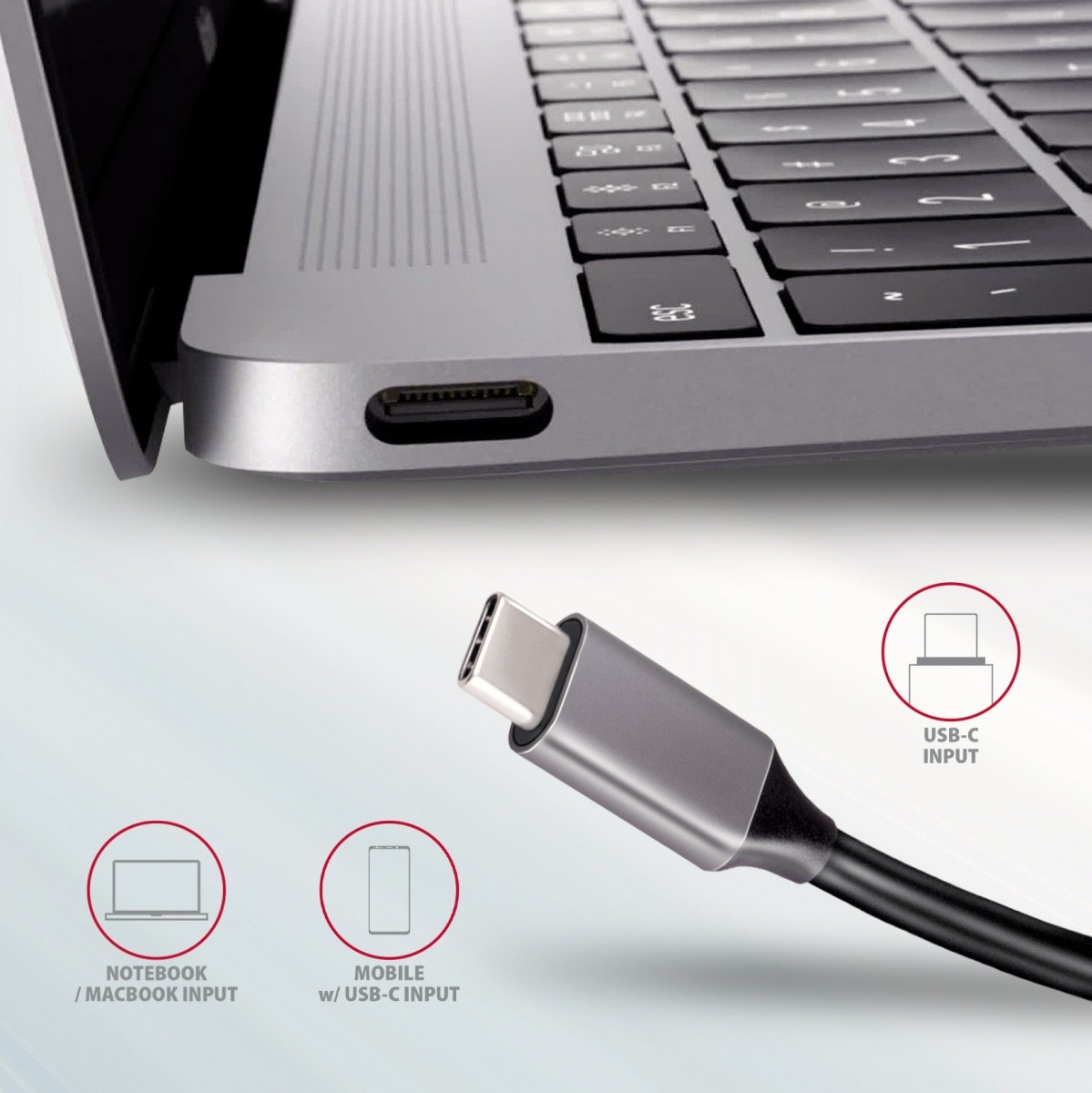 večportni USB hub, 5v1, 5Gbps, 2x USB-A, HDMI 4K/30Hz, SD/microSD, PD 100W 4