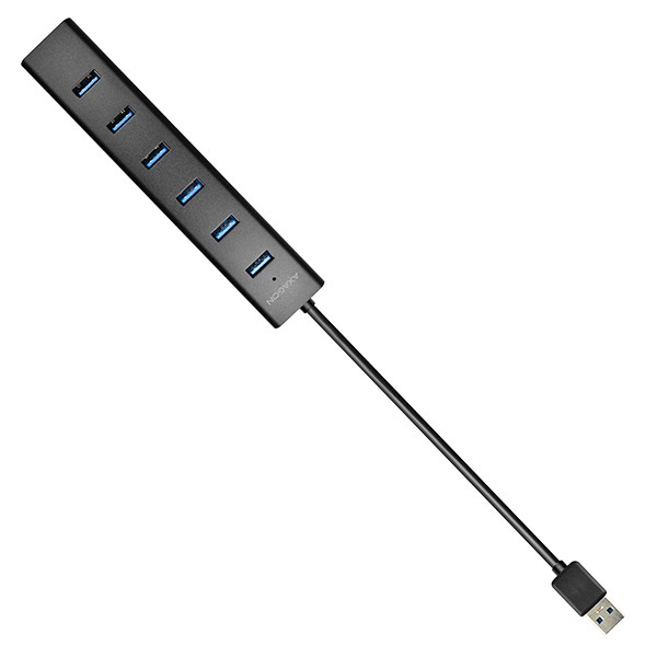 AXAGON HUB HUE-SA7BP USB 3.2 Gen 1 (7-portni, aluminij) 7