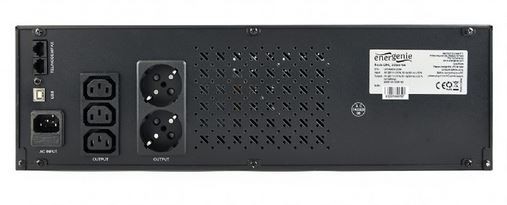 UPS napajalnik 2000VA, Line-In, 2xC13 & 2xSchuko vtičnice, USB 4