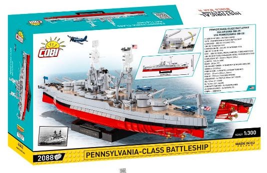 Gradbeni bloki - Bojna ladja Pennsylvania (2v1) 7
