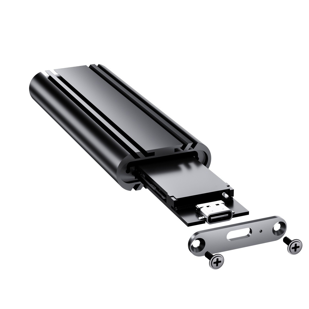 Ohišje za M.2 NVMe SSD, USB 10 Gb/s 4