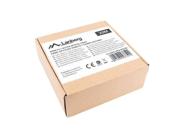 Lanberg HDMI M/M kabel v2.1 20M optični AOC 8K 2