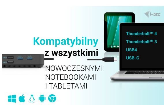 Dockska postaja USB-C + univerzalni polnilnik 100W 7
