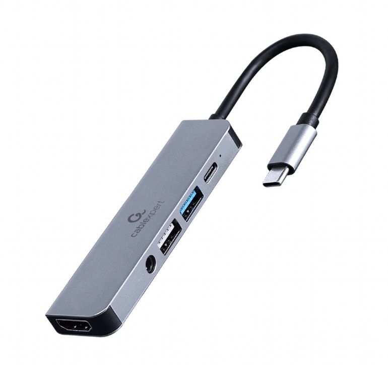 USB-C adapter 5v1, PD, HDMI, Audio, USB 3.1, USB 2.0