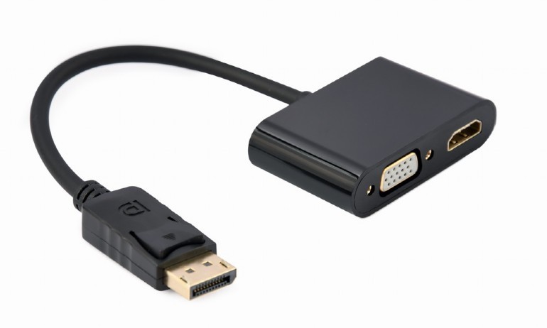 Adapter DisplayPort na HDMI + VGA