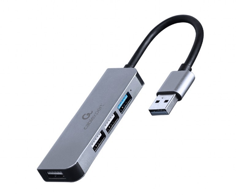 Gembird 4-portni USB Hub (3x USB 2.0, 1x USB 3.1)