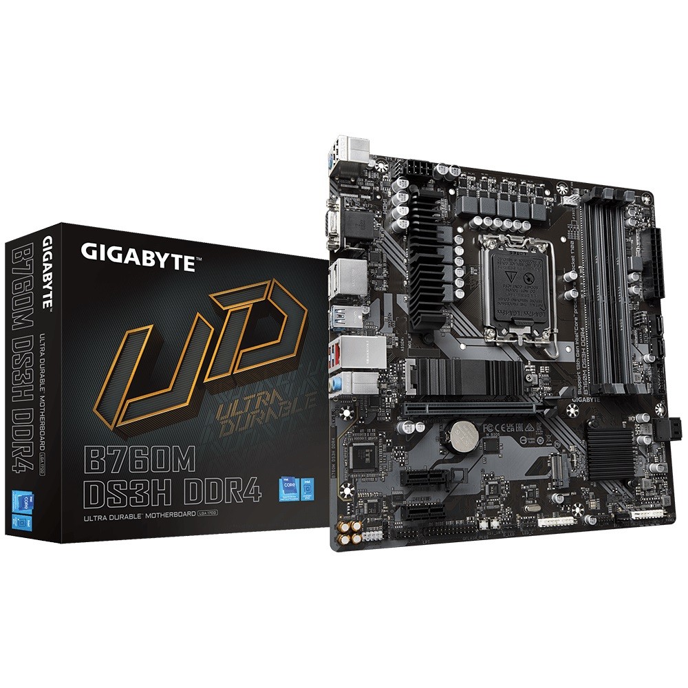 Matična plošča B760M DS3H DDR4 s1700 2DP/HDMI mATX